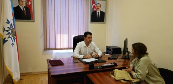 Naqif Həmzəyev vətəndaş qəbulu keçirdi - FOTO