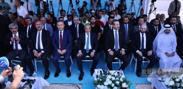 Azərbaycan qazının Suriyaya nəql olunma mərasimi keçirilib