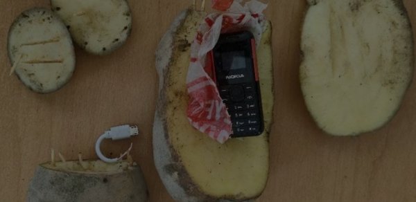 Həbsxanaya kartofun içərisində telefon keçirmək istədi