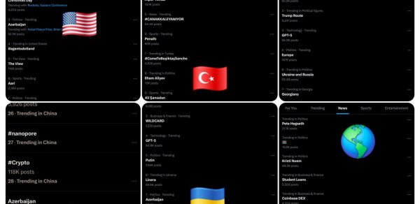 “Azerbaijan” və “Ilham Aliyev” həştəqləri “X” sosial şəbəkəsinin trendində! - FOTO