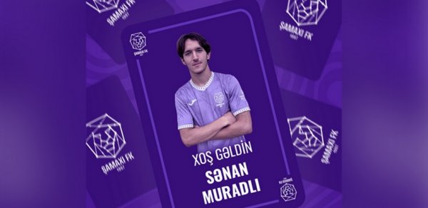 "Şamaxı" heyətini yeni futbolçu ilə gücləndirib
