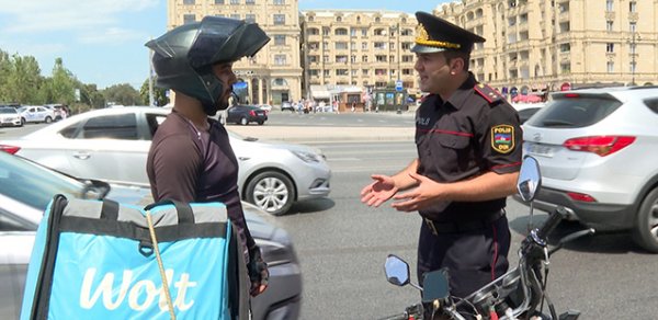 Sürət, səs-küy, təhlükəli manevrlər…- Motosikletçilər polis nəzarətində
