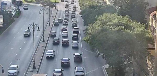 Bakıda bu yollarda sıxlıq var - SİYAHI