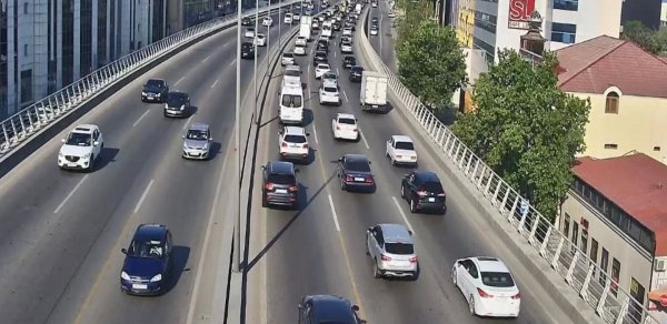 Bakıda bu yollarda sıxlıq var - SİYAHI