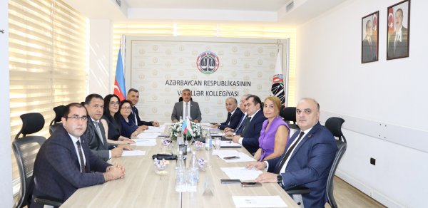 Vəkillər Kollegiyası Rəyasət Heyətinin növbəti iclası keçirilib - 6 vəkilə xəbərdarlıq edildi