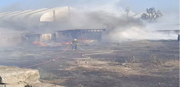 Bakıda tullantılar yığılmş sahədə yanğın başlayıb
