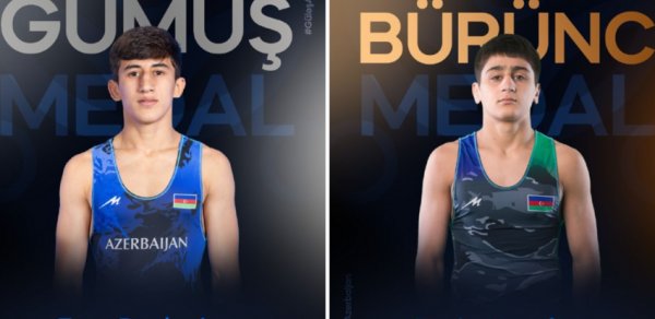 Azərbaycan güləşçiləri dünya çempionatında daha 2 medal qazanıblar