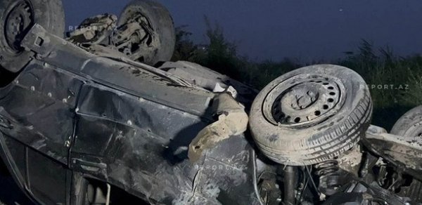 Kürdəmirdə ağır yol qəzası baş verib, ölən və xəsarət alan var