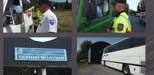Zaqatalada qanunsuz sərnişindaşımaya qarşı tədbirlər keçirilib