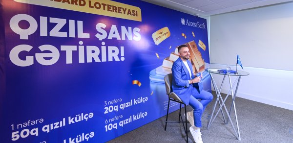 AccessBank “Qızıl Şans” lotereyasının ilk tirajının qaliblərini elan etdi