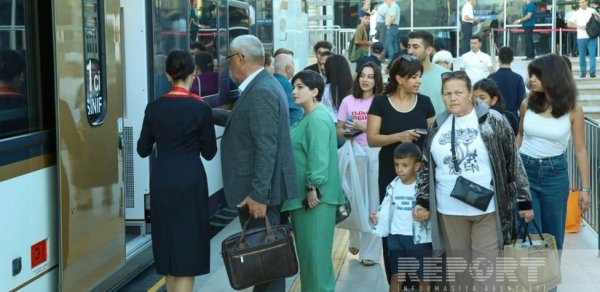 Bakı-Ağdam sərnişin qatarı istifadəyə verilib