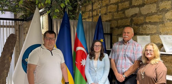 Bakıda Karazin Xarkov Milli Universitetinin prorektoru ilə görüş keçirildi