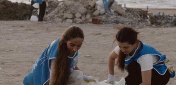 Leyla Əliyeva və Arzu Əliyeva Bilgəhdə təmizlik aksiyasında iştirak ediblər