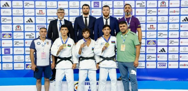 Cüdoçularımız Avropa çempionatında birinci olub