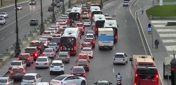 Bakıda bu yollarda sıxlıq var - SİYAHI