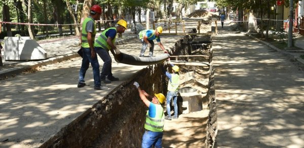 III MDB Oyunları ilə əlaqədar Gəncə şəhərinin su təchizatına baxış keçirilib - Videoreportaj