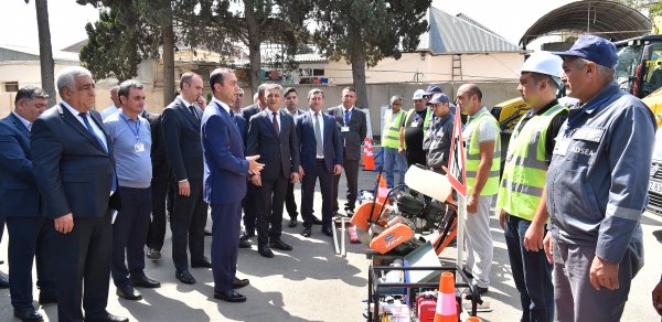 III MDB Oyunları ilə əlaqədar Gəncə şəhərinin su təchizatına baxış keçirilib - Videoreportaj