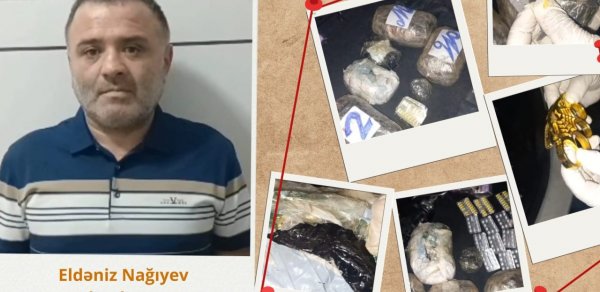 Narkokuryer həbs olundu