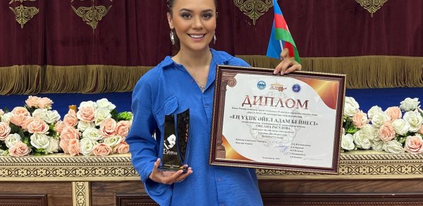Oksana Rəsulova "Ən yaxşı qadın rolu" nominasiyasının qalibi olub- FOTOLAR