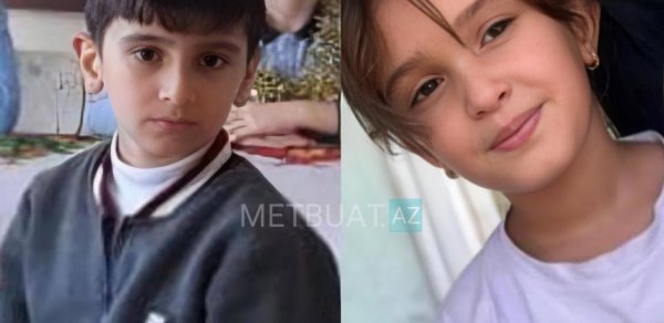 Məktəb yolunda maşın vuran bacı-qardaşın FOTOSU