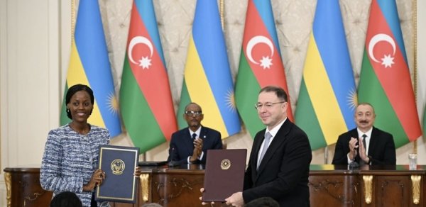 Azərbaycan və Ruanda arasında 5 sənəd imzalanıb