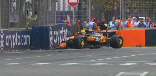 Formula 1-in sıralama turunda qəza