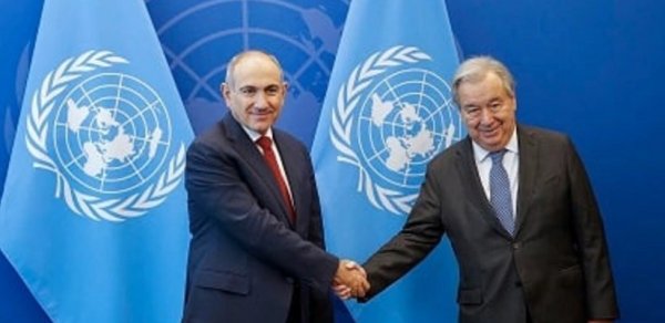Paşinyan Quterreşlə Ermənistan-Azərbaycan sülh sazişinin paraflanmasını müzakirə edib