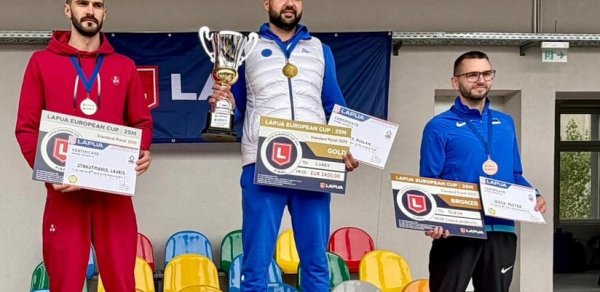 Azərbaycan atıcısı Avropa Kubokunda qızıl medal qazanıb