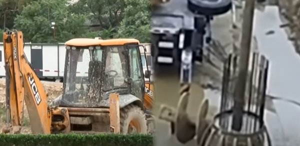 Yasamalda qurudulmuş gölün ərazisində çoxmərtəbəli bina inşa olunur? - Video