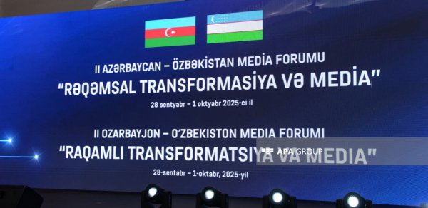 Bakıda II Azərbaycan–Özbəkistan Media Forumu keçirilir
