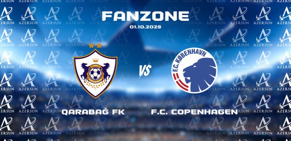 “Qarabağ-Kopenhagen” oyunundan əvvəl fan zona təşkil olunacaq