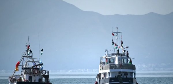 İsrail XİN: Sumud flotilyası Qəzzada aktiv döyüş zonasına daxil ola bilməyib