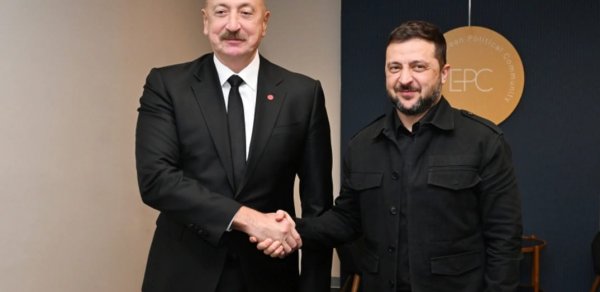Zelenski: "Göstərdiyi dəstəyə görə Azərbaycana minnətdaram"