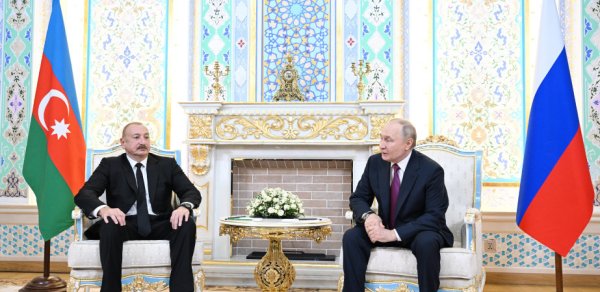 Putin Azərbaycanla humanitar əlaqələrin yüksək səviyyədə olduğunu bildirib