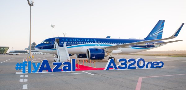 AZAL donanmasını yeniləməyə davam edir: ikinci yeni “Airbus A320neo” Bakıya gəldi