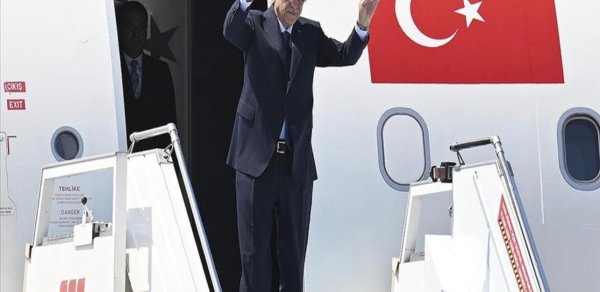 Ərdoğan Misirə gedib