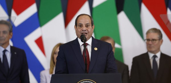 Əl-Sisi: Qəzza üzrə razılaşma Fələstin dövlətinin yaradılmasına yol açır