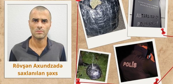 Astarada xüsusi əməliyyat: narkotacirlərin daha bir "PUA marşrutu" ifşa olundu