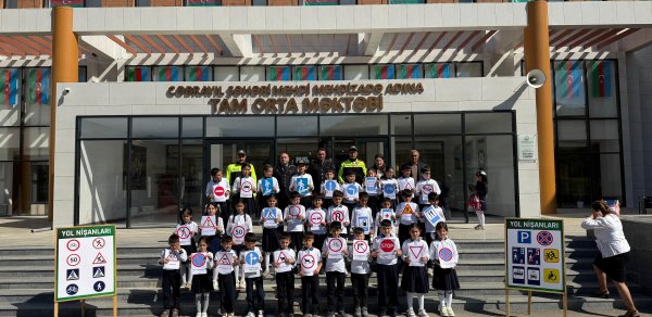 Cəbrayılda “Diqqət, uşaqlar!” tədbiri keçirilib