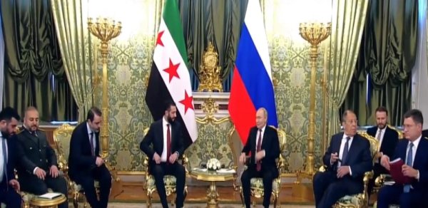 Putinlə Əhməd əl-Şara arasında görüş keçirilir