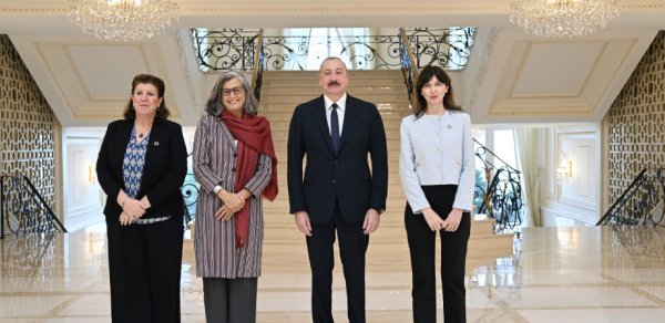 İlham Əliyev BMT-nin Məskunlaşma Proqramının icraçı direktorunu qəbul edib