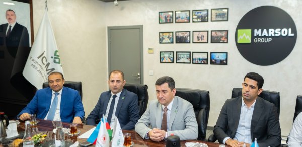 Qanvermə aksiyasında fəal iştirak edən şirkət rəhbərləri ilə görüş keçirildi - FOTOLAR