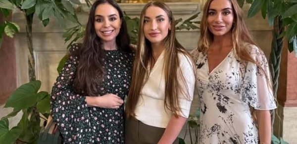 Leyla Əliyeva Roma səfərindən paylaşım etdi - FOTO