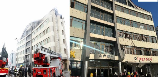 8 il əvvəl də “AFEN Plaza”da noyabrda partlayış olubmuş
