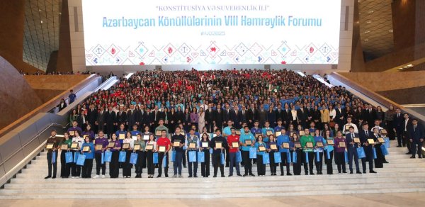 Azərbaycan Könüllülərinin VIII Həmrəylik Forumu baş tutdu - FOTOLAR