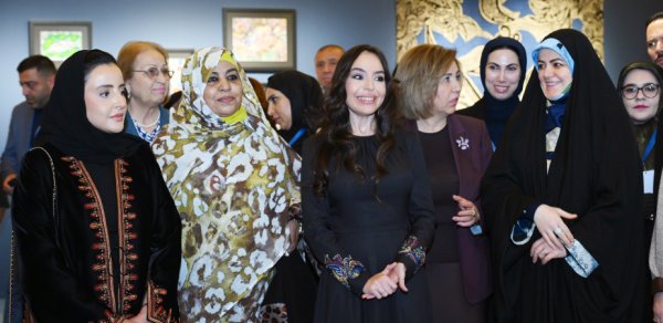 Leyla Əliyeva Zəhra Pezeşkianla görüşüb - FOTOLAR