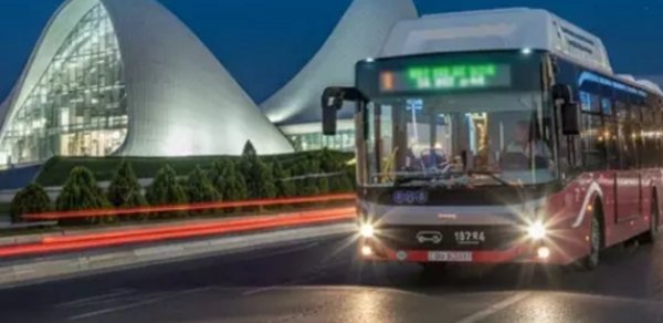 Yanvarın 1-də avtobus bu saata qədər İŞLƏYƏCƏK