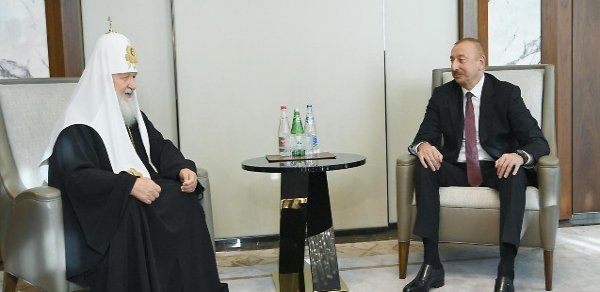 Patriarx Kirill Prezident İlham Əliyevi təbrik edib