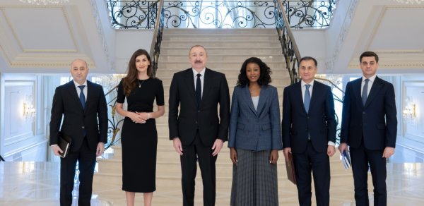 İlham Əliyev yerli televiziya kanallarına müsahibə verib