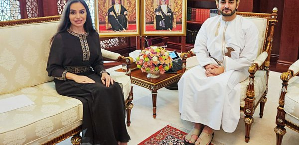 Leyla Əliyeva Maskatda Oman Sultanlığının Vəliəhdi ilə görüşüb